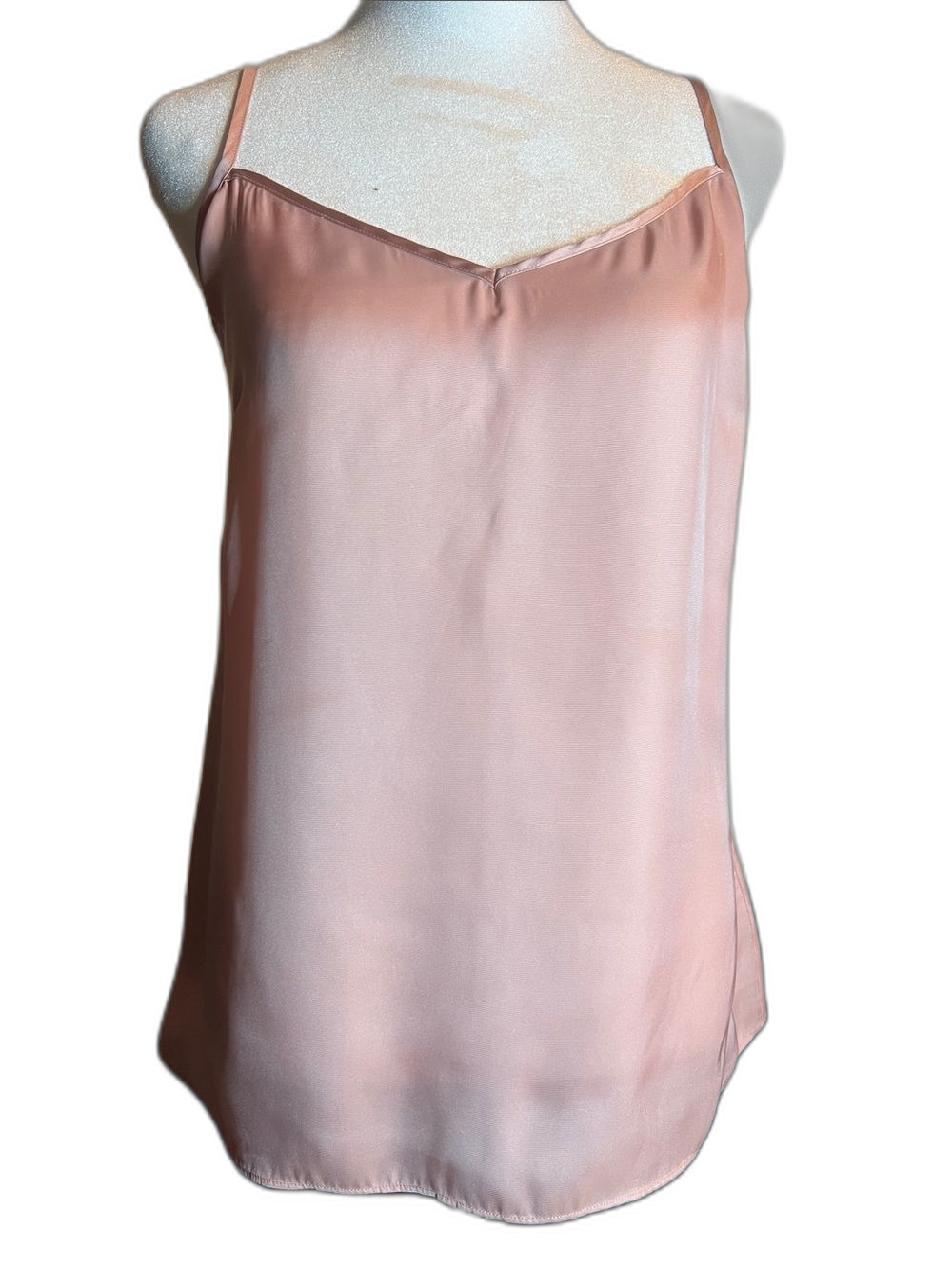 Boden Sleeveless Satin Cami in Blush Pink Size 10